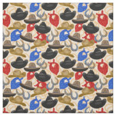 Western Hats und Scarves Stoff (Muster)