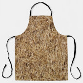 Western Hay Bale Print Schürze (Vorderseite)