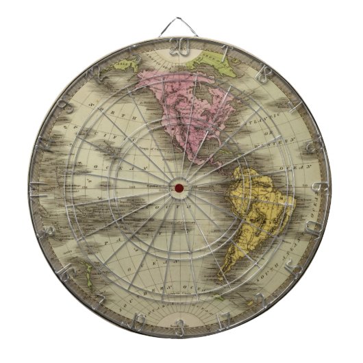 Western-Hemisphäre 10 Dartscheibe (vorne)