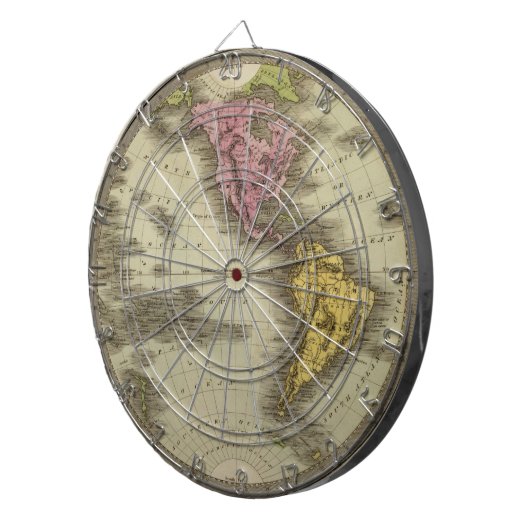 Western-Hemisphäre 10 Dartscheibe (Vorderseite rechts)