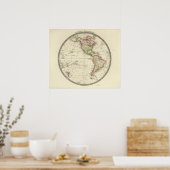 Western Hemisphäre 10 Poster (Küche)