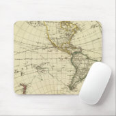 Western Hemisphäre 11 Mousepad (Mit Mouse)