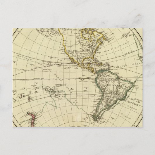 Western Hemisphäre 11 Postkarte (Vorderseite)