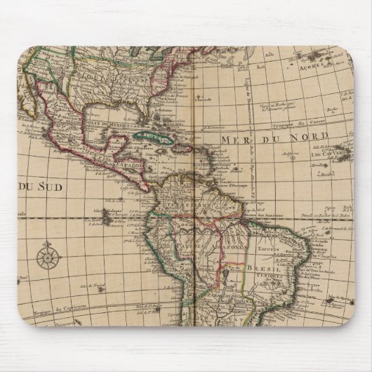Western Hemisphäre 12 Mousepad (Vorne)