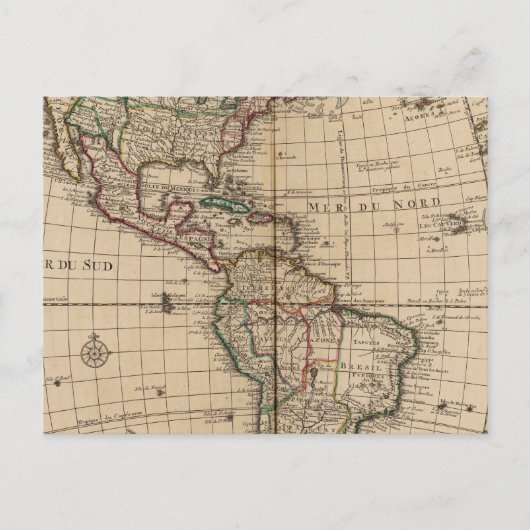 Western Hemisphäre 12 Postkarte (Vorderseite)