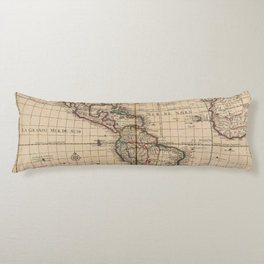 Western-Hemisphäre 12 Seitenschläferkissen (Vorderseite)