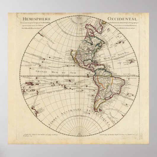 Western Hemisphäre 13 Poster (Vorne)