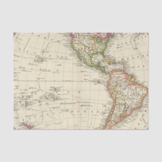 Western-Hemisphäre 13 Seidenpapier (Vorderseite)