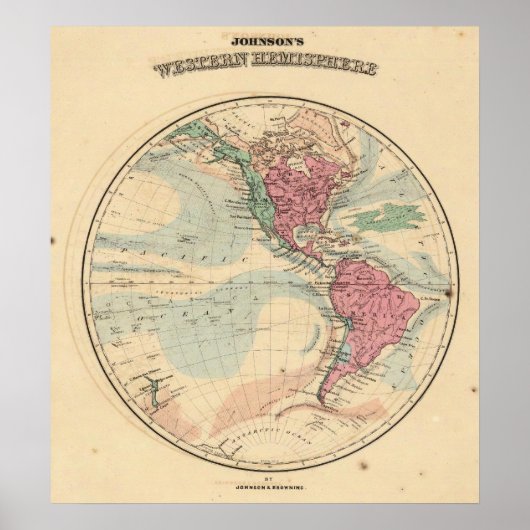 Western Hemisphäre 14 Poster (Vorne)