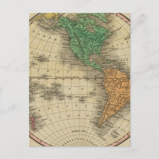 Western Hemisphäre 16 Postkarte (Vorderseite)