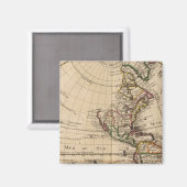 Western Hemisphäre 3 Magnet (Vorderseite/Rückseite)