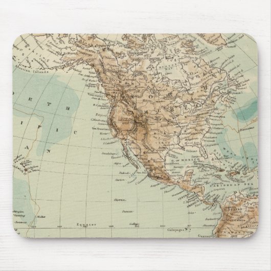 Western Hemisphäre 3 Mousepad (Vorne)