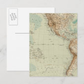 Western Hemisphäre 3 Postkarte (Vorne/Hinten)