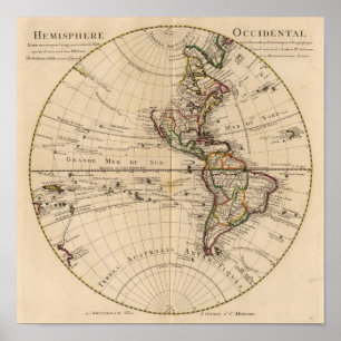 Western Hemisphäre 5 Poster