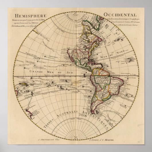 Western Hemisphäre 5 Poster (Vorne)