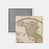 Western Hemisphäre 7 Magnet (Vorderseite/Rückseite)