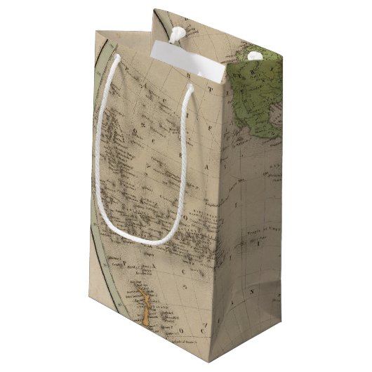 Western-Hemisphäre 9 Kleine Geschenktüte (Rückseite Schrägansicht)