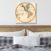 Western Hemisphäre 9 Leinwanddruck (Insitu (Schlafzimmer))