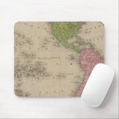 Western Hemisphäre 9 Mousepad (Mit Mouse)