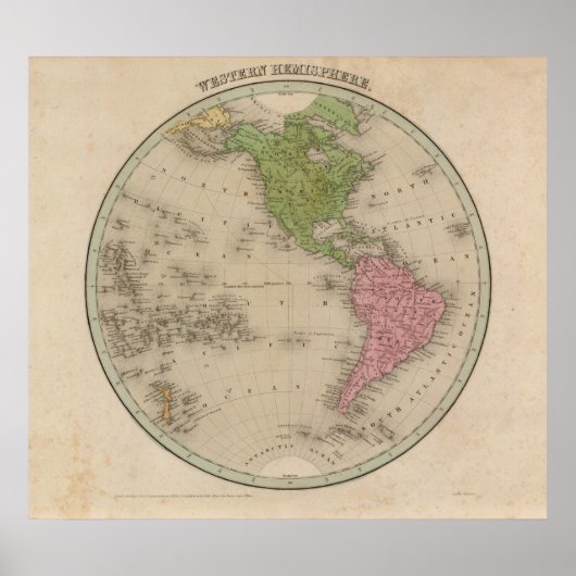 Western Hemisphäre 9 Poster (Vorne)