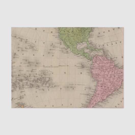 Western-Hemisphäre 9 Seidenpapier (Vorderseite)