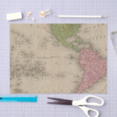 Western-Hemisphäre 9 Seidenpapier (Handwerk)