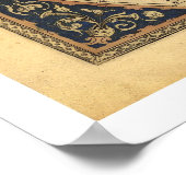 Western Hemisphäre Karte von Ortelius 1570 Poster (Ecke)