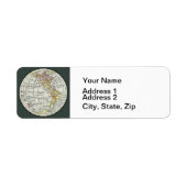 Western Hemisphäre Map Globe Travel (Vorne)