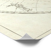 Western Hemisphäre oder Neue Welt Poster (Ecke)