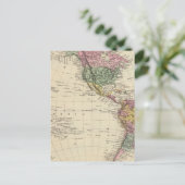 Western Hemisphäre Postkarte (Stehend Vorderseite)