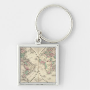 Western-Hemisphäre Schlüsselanhänger