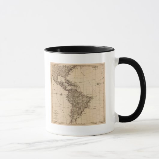 Western Hemisphäre, Südamerika Tasse (Rechts)
