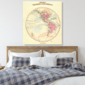 Western Hemisphere 6 Leinwanddruck (Insitu (Schlafzimmer))