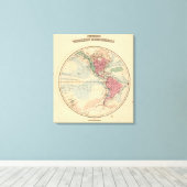 Western Hemisphere 6 Leinwanddruck (Insitu (Holzboden))