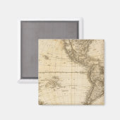 Western Hemisphere 6 Magnet (Vorderseite/Rückseite)
