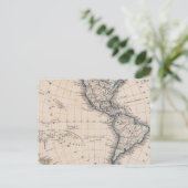 Western Hemisphere 6 Postkarte (Stehend Vorderseite)