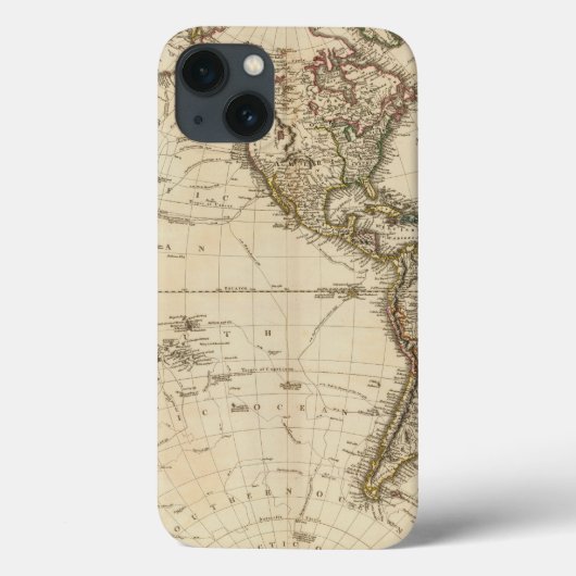 Western Hemisphere Circuit Map Case-Mate iPhone Hülle (Rückseite)
