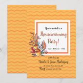 Western-Herbst-Einladung Einladung (Vorne/Hinten)