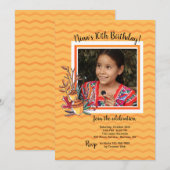 Western Herbst Foto Einladung (Vorne/Hinten)