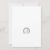 Western Hochzeit Einladung (Rückseite)