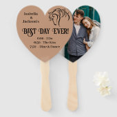 Western Hochzeit Fächer (Vorne und Hinten)