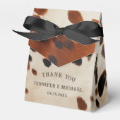 Western Hochzeit Geschenkschachtel (Vorderseite)