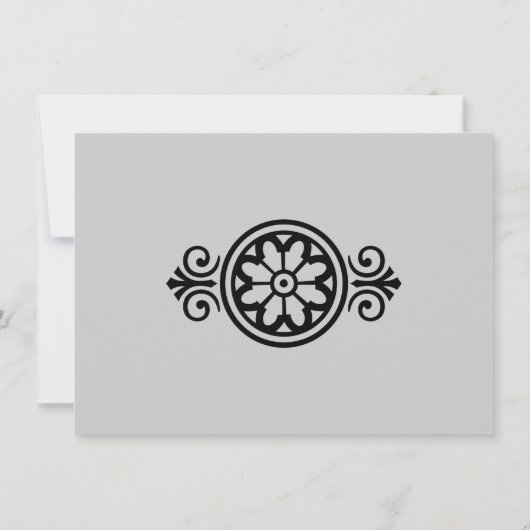 Western Hochzeit | Save The Date (Rückseite)