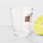 Western Hochzeitsgürtel und Gürtelschnalle Schnapsglas (Links)