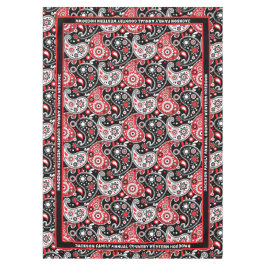 Western Hoedown Wild West Paisley Pattern Tischdecke