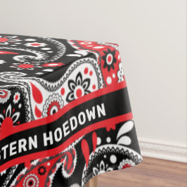 Western Hoedown Wild West Paisley Pattern Tischdecke