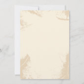 Western Holiday Hoedown Einladung, Cowboy Santa Save The Date (Rückseite)