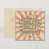 Western Holly Jolly Weihnachten  (Vorne/Hinten)