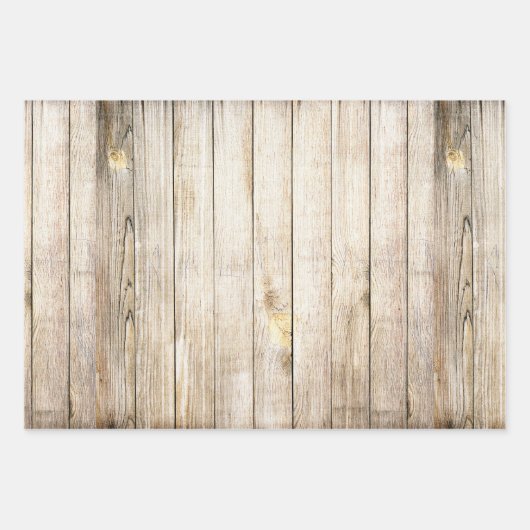 Western-Holzparkett Geschenkpapier Set (Vorderseite 3)