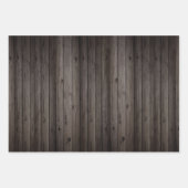 Western-Holzparkett Geschenkpapier Set (Vorderseite 2)